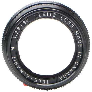 Leica 90mm f2.8 Tele-Elmarit-M, Black, Boxed 3316825