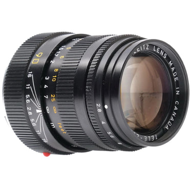 Leica 90mm f2.8 Tele-Elmarit-M, Black, Boxed 3316825