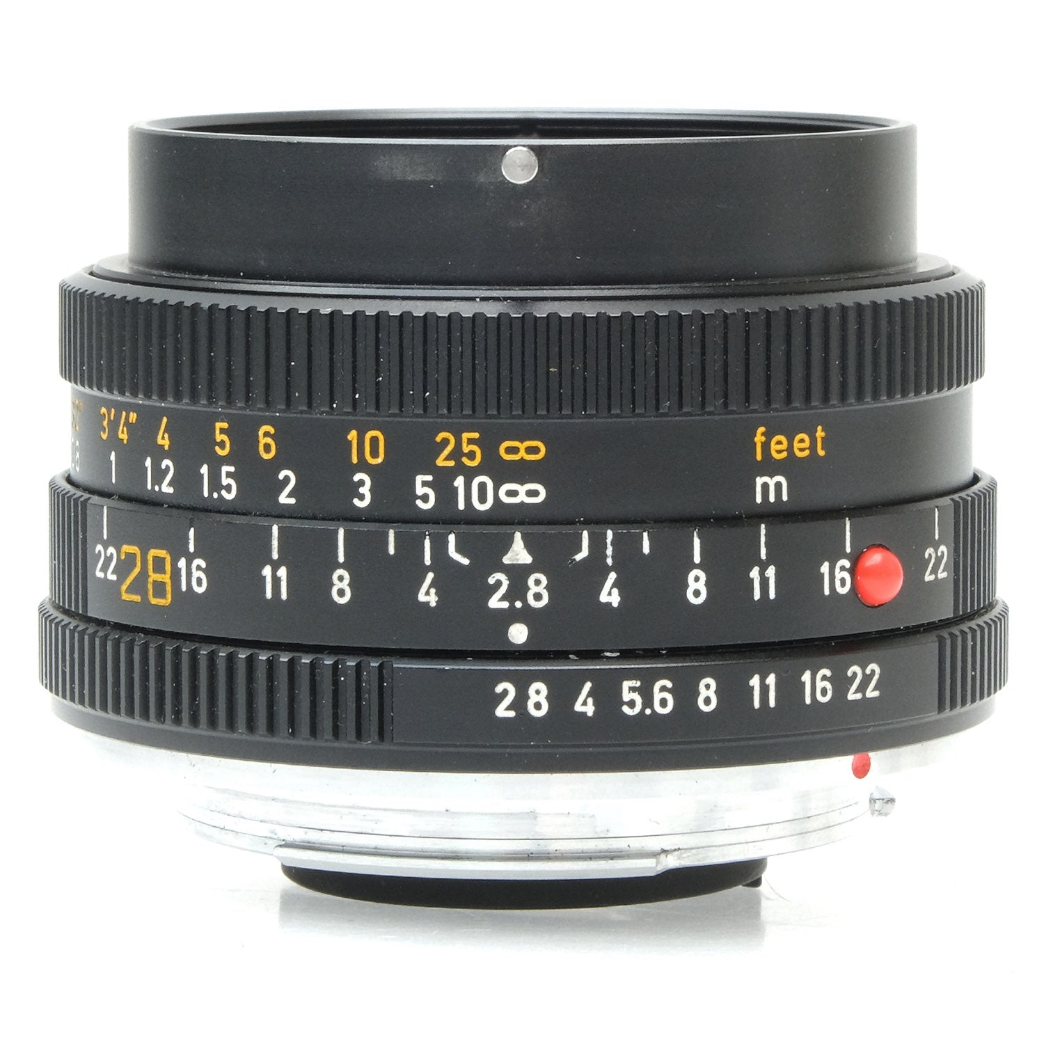 Leitz Leica 28 mm Elmarit-R f2.8 R-Mount 3-Cam Lens - As Is Leitz Leica 28 mm Elmarit-R f2.8 R-Mount 3-Cam Lens - As Is