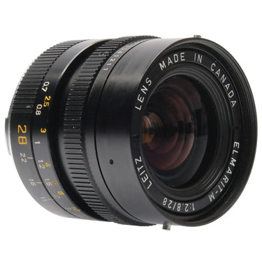 Leica 28mm f2.8 Elmarit-M V3, Hood DAG serviced 041211