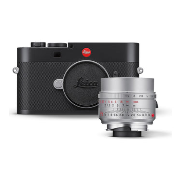 Leica M EV1 with Summilux-M 35mm f/1.4 ASPH silver, product view - Leica Store SF