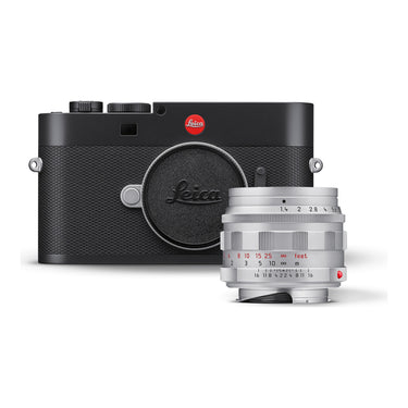 Leica M EV1 with Summilux-M 50mm f/1.4 silver chrome, product view - Leica Store SF