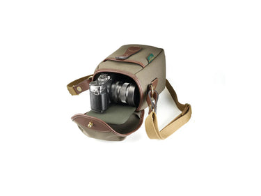 Billingham 72 Bag Sage Fibrenyte / Chocolate Leather