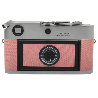 Leica M6 TTL 0.58 Silver, Pink Leather DAG Overhaul 2681983