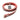 Owlkrown Raw Vintage Leather Strap - Red Dune 45"
