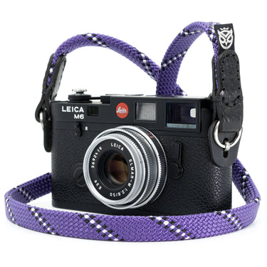 Owlkrown Flat Classic Rope Strap - Purple 45"
