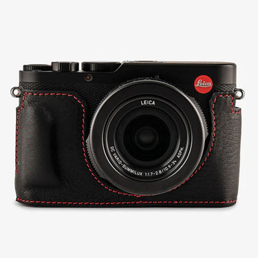 Oberwerth Leica D-Lux 8 Half Case Black/Red