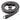 Owlkrown Raw Vintage Leather Strap - Black / Red 45"