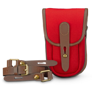 Billingham TEN-16 Burgundy Canvas/Chocolate
