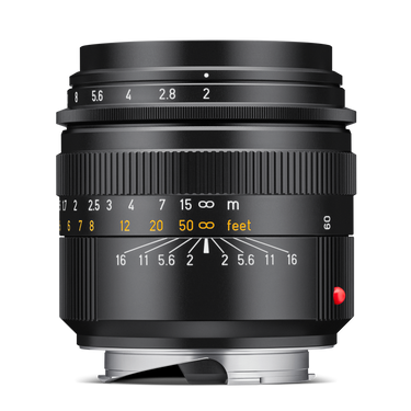 Leica Summicron-M 66 f/2, upright view showing the M bayonet - Leica Store SF