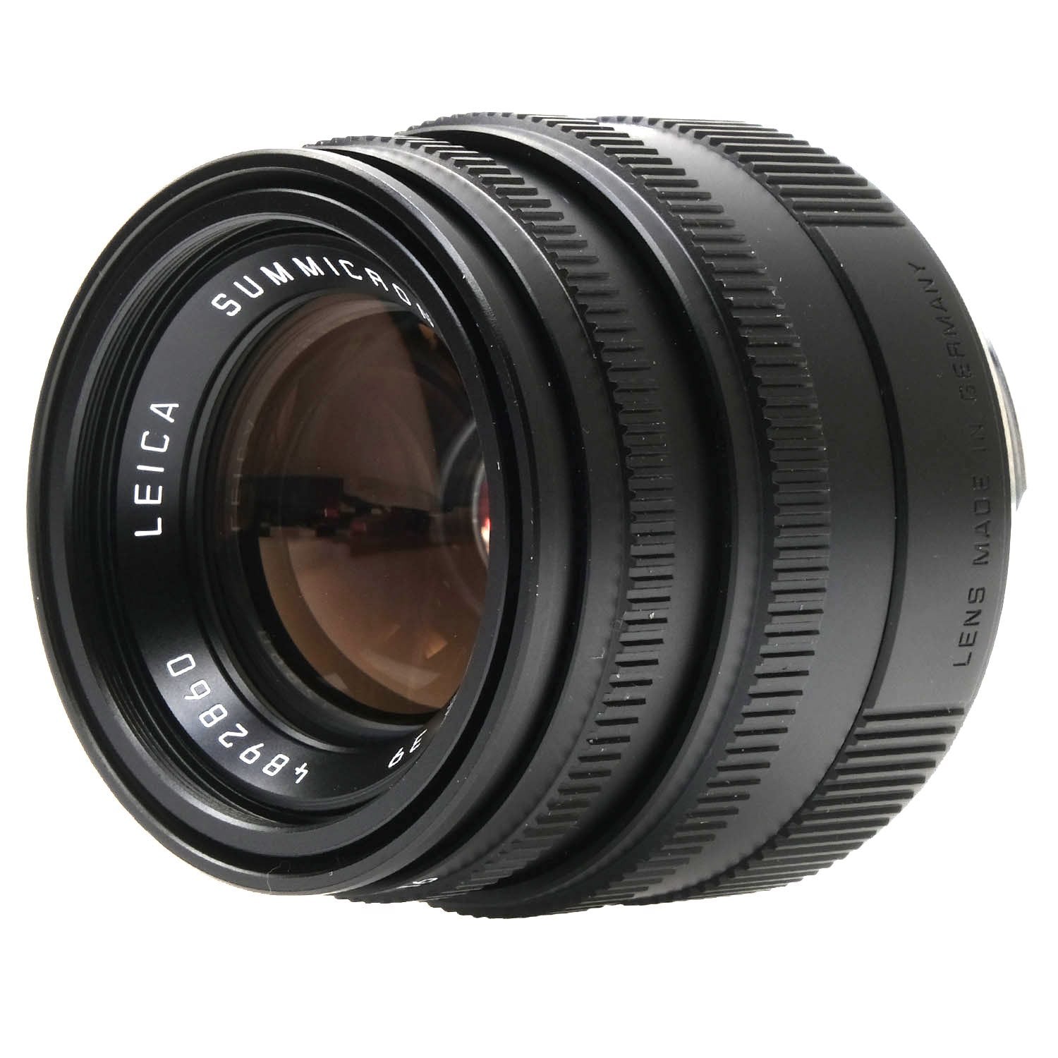 Leica 50mm f2 Summicron, Black, Open Box 4892860