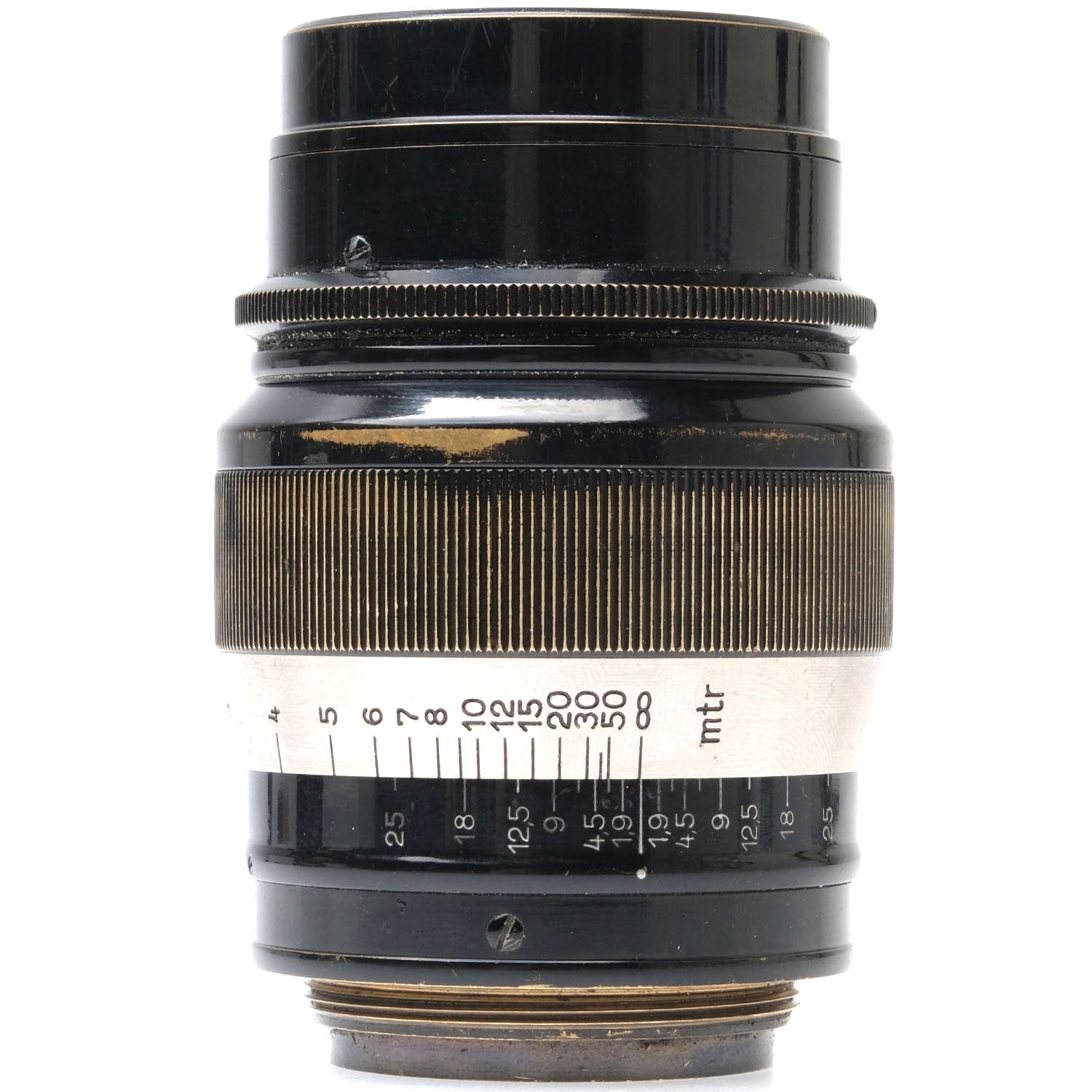 Leica 7.3cm f1.9 Hektor Black "Coated" 129294