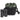 Billingham Galbin 8 Binocular Case - Black FibreNyte / Black Leather (Olive Lining)