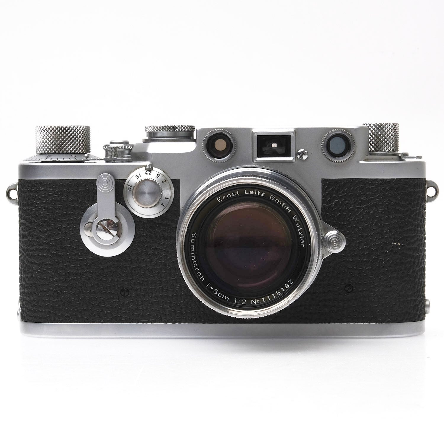 Leica IIIf Red Dial, Self Timer, 5cm f2 Summicron 722607 – Leica 