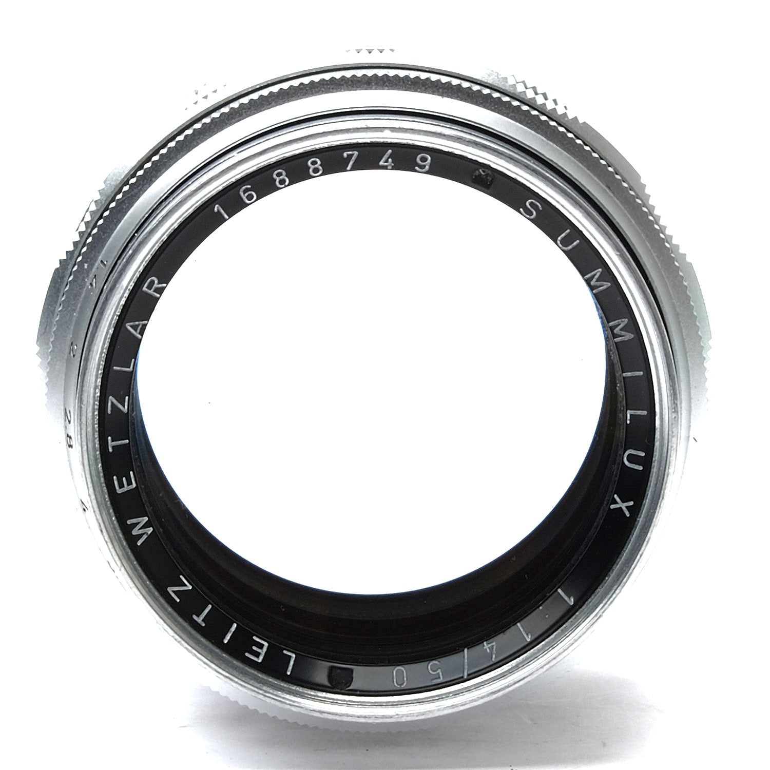 Leica 50mm f1.4 Summilux V1, Silver, Hood 1688749