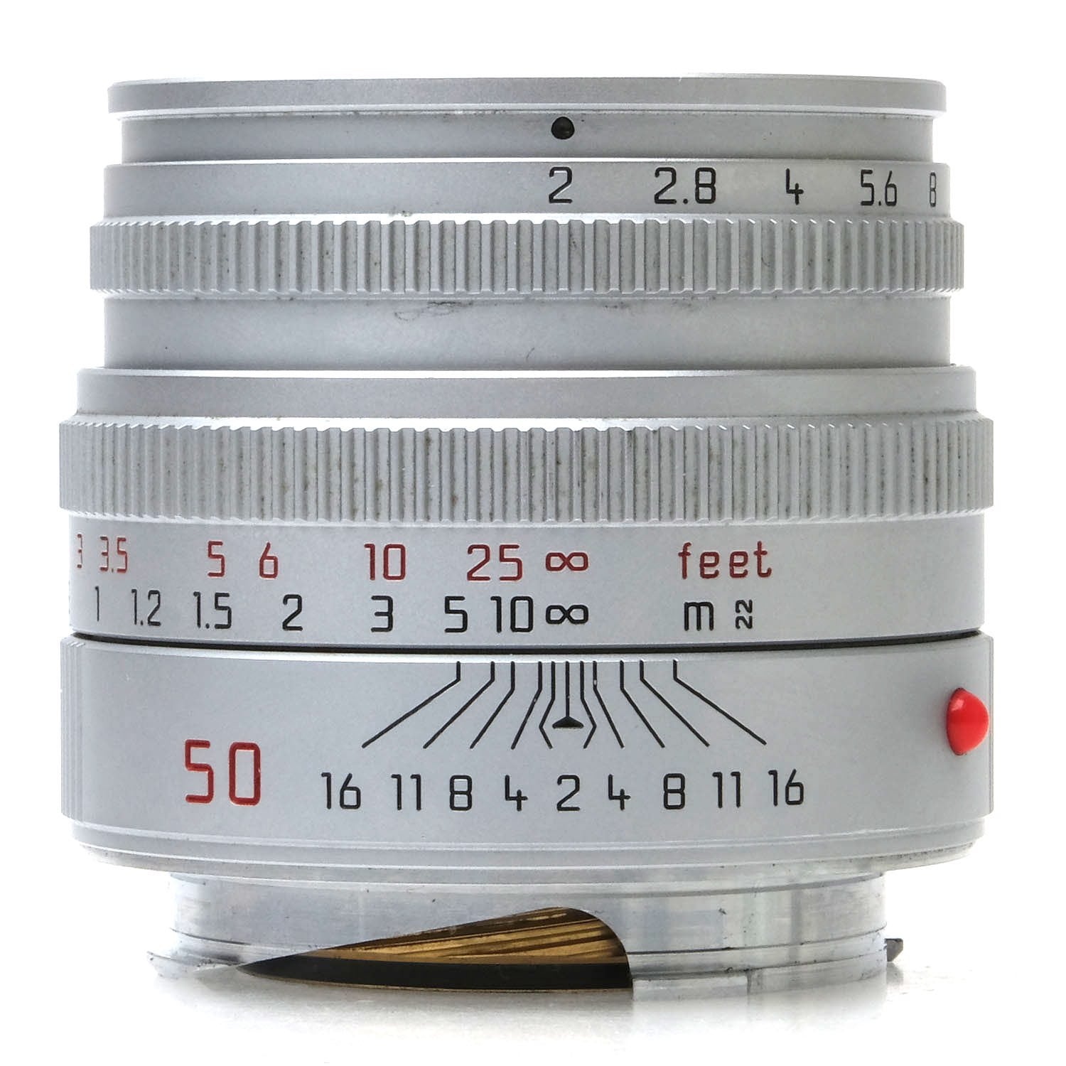 Leica 50mm F2.0 Summicron-M V5, Silver, Case 3650832 – Leica Store 