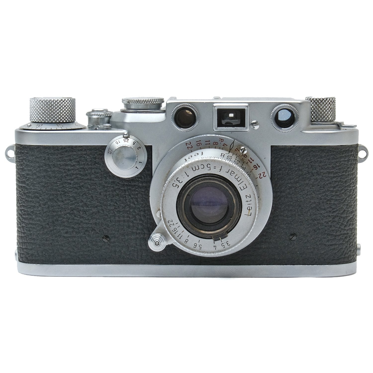 Leica IIIf, 5cm f 3.5 Elmar, Serviced 648113 – Leica Store San 