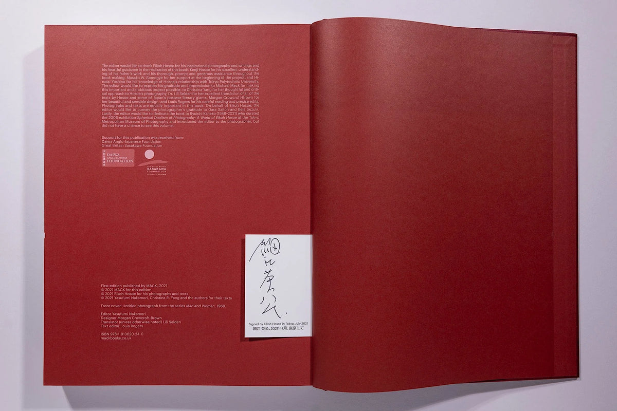 Eikoh Hosoe Yasufumi Nakamori Mack Books