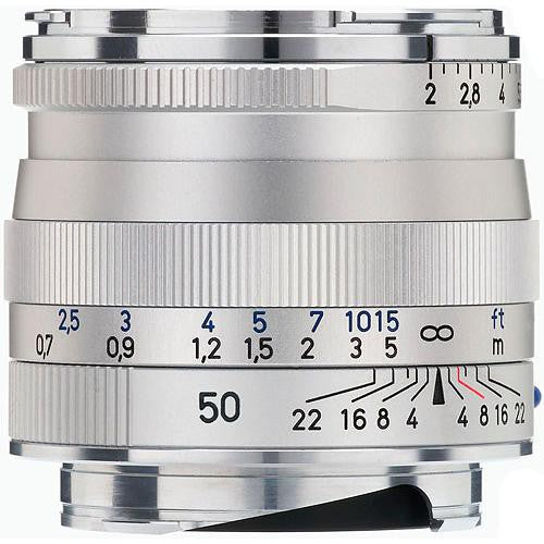 Zeiss 50mm f2 Planar T* ZM - Silver
