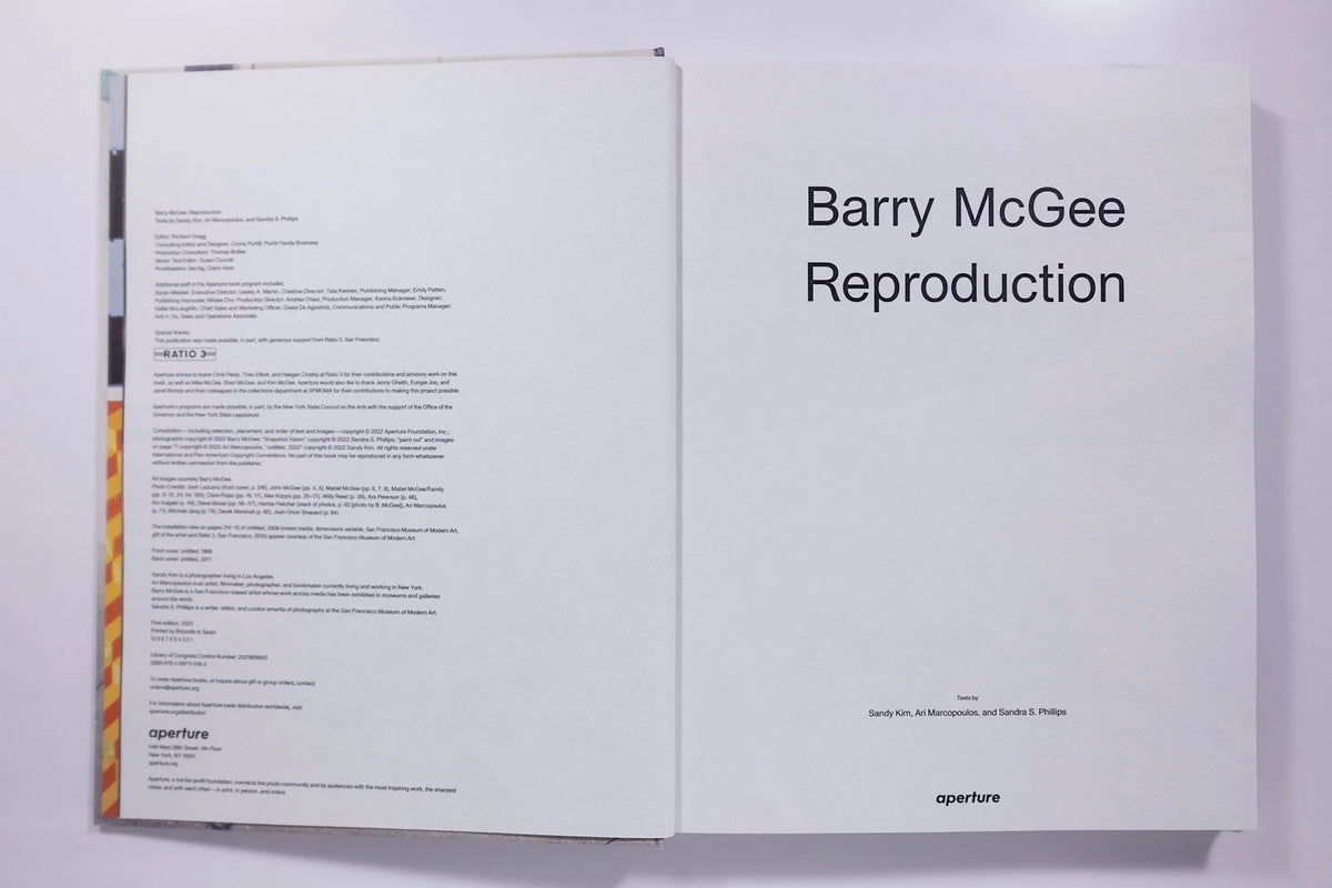 McGee: Reproduction HC
