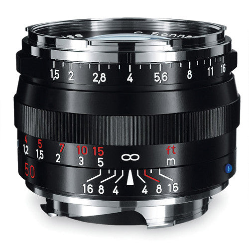 Zeiss 50mm f1.5 C-Sonnar T* ZM - Black