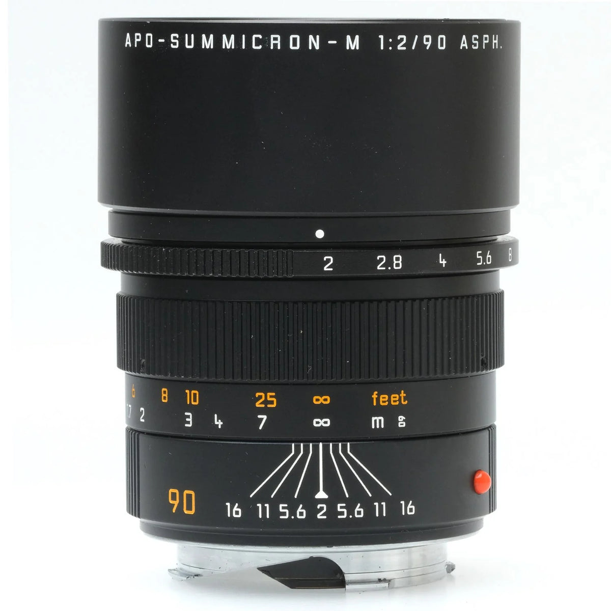 Leica 90mm f2 APO-Summicron-M Asph, Black 3955295