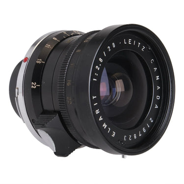 Leica 28mm f2.8 Elmarit V1 Yellow Scale, Shade, Finder 2297823