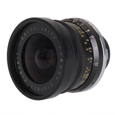 Leica 28mm f2.8 Elmarit V1 Yellow Scale, Shade, Finder 2297823