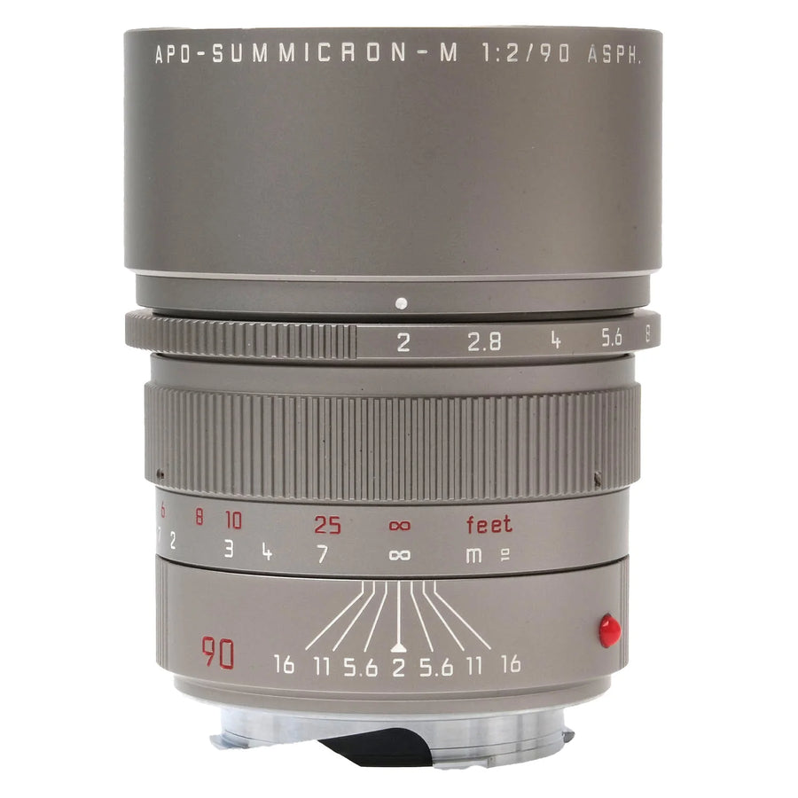 Leica 90mm f2 Asph Titanium, Boxed 3923441