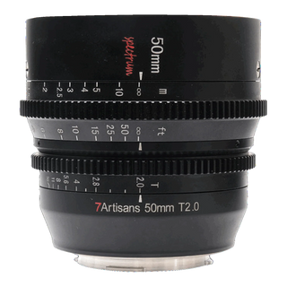 7 Artisan 50mm f2 Spectrum L Mount Cine, Boxed 91644