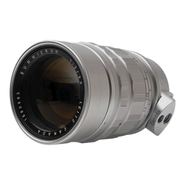 Leica 90mm f2 Summicron Silver Boxed,1680885