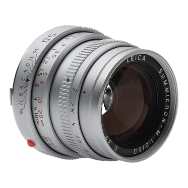 Leica 50mm f2 Summicon-M V4  Silver, Boxed  3630759