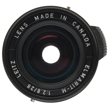 Leica 28mm f2.8 Elmarit-M V3, Hood DAG serviced 041211