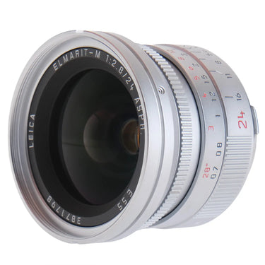 Leica 24mm f2.8 Elmarit-M Silver, Boxed 3871798