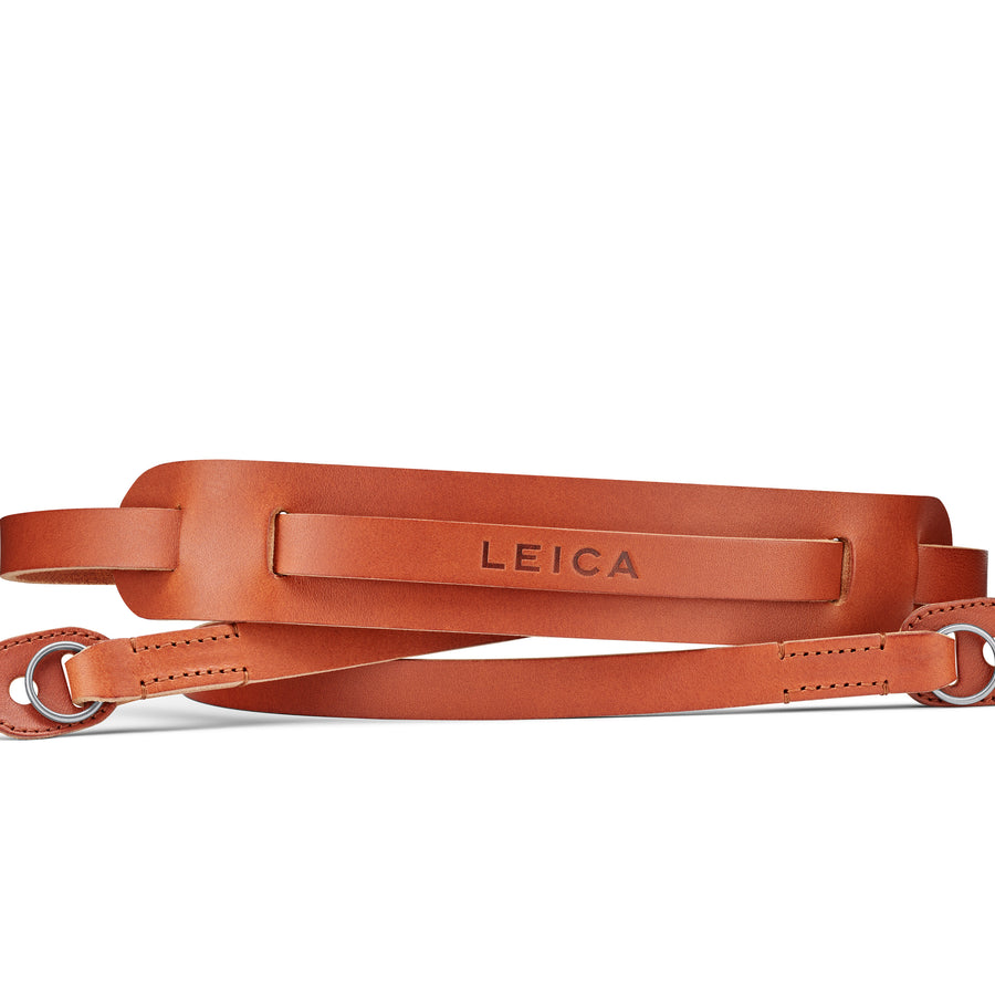 Leica Carrying Strap with Pad - Cognac