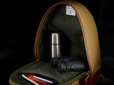 Billingham Rucksack 35 Black Canvas / Tan Leather