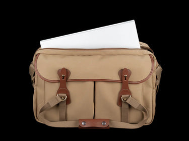 Billingham 555 Mark II Khaki Canvas / Tan Leather