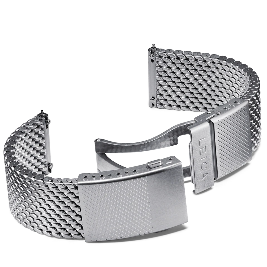 Leica ZM 1/2 Steel Milanaise Bracelet