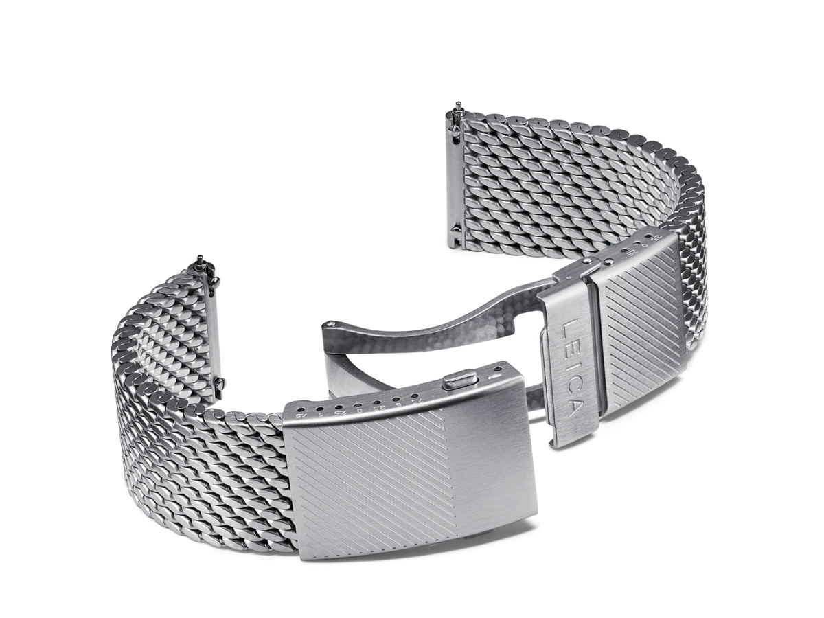 Leica ZM 1/2 Steel Milanaise Bracelet