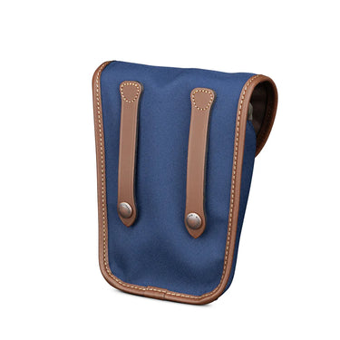 Billingham Avea 8  Navy Fibrenyte / Chocolate Leather
