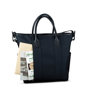 Billingham Best Boy Tote Black Fibrenyte / Black Leather