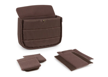 Billingham Hadley Small Camera Bag Navy Canvas / Chocolate Leather