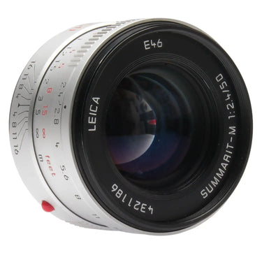 Leica 50mm f2.4 Summarit-M Silver DAG CLA 4321186