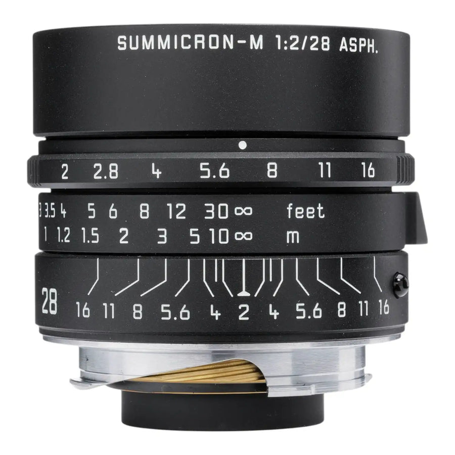 Leica 28mm f2 Summicron-M ASPH Matte Black Boxed 04792315