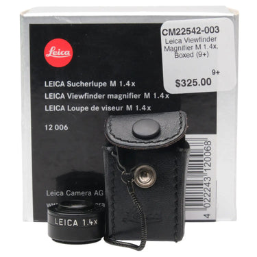Leica Viewfinder Magnifier M 1.4x, Boxed (9+)
