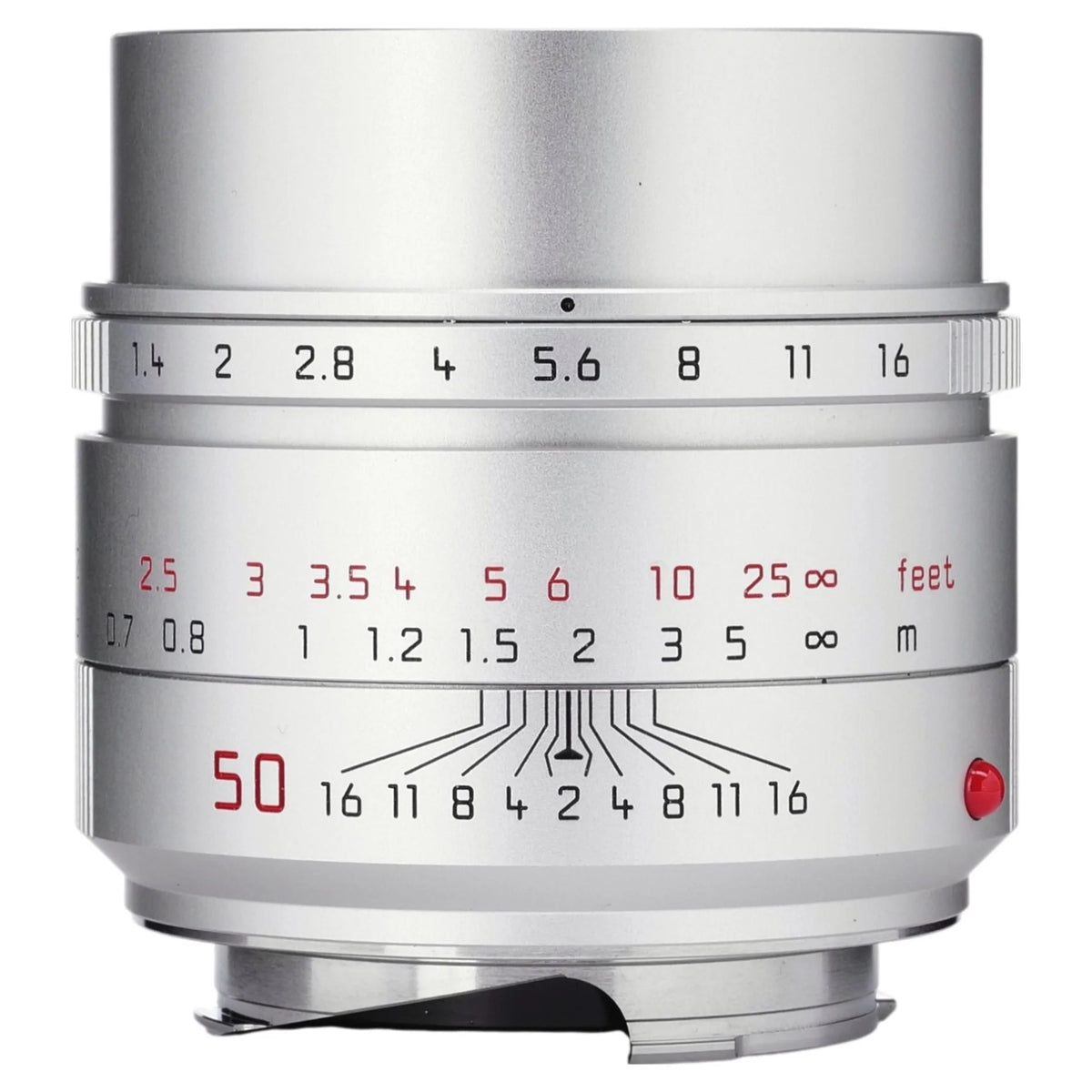 Leica 50mm f1.4 Summilux-M Asph II Silver, Boxed 4959041