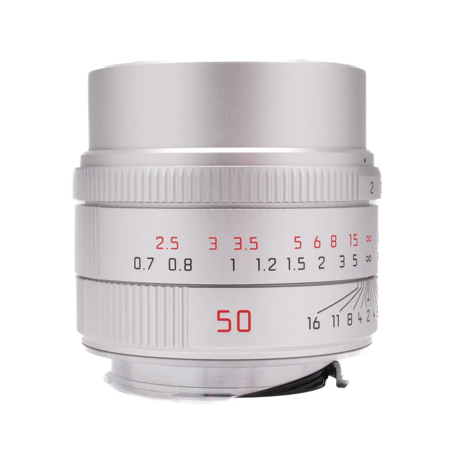 Leica 50mm f2 ASPH Apo-Summicron-M Silver, Boxed 4810802