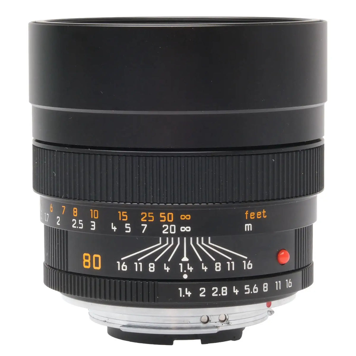 Leica 80mm f1.4 Summilux-R ROM, Boxed 3857662