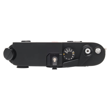 Leica M6 0.85 black top plate with shutter speed dial and hot shoe