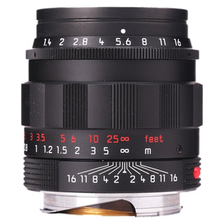 Leica 50mm f1.4 Summilux-M Asph Black Chrome 4789129